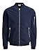 JACK & JONES JJERUSH Bomber Noos, Giacca Blu Scuro, M Uomo