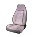 Rugged Ridge 13402.09 Seat, High-Back, Front, Reclinable, Gray; 76-02 Jeep CJ/Wrangler YJ/TJ
