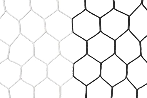 Kwik Goal Hex Tent Soccer Net, Black/White, 8H x 24W x 3D x 8.5B