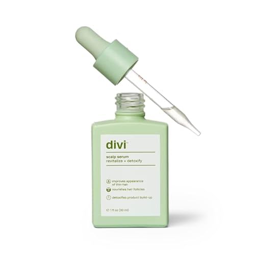 divi Scalp Serum for Thinning Hair, 30ml – Clinically Tested, Nourishing Formula with Amino Acids, Caffeine & Rosemary Oil – Promotes Healthy Scalp & Fuller-Looking Hair, Reduces Oil & Product Buildup