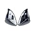 Matt Silver Covers Compatible For VW Golf MK7 7.5 GTI 7 7R 2012-2019 RearView Mirror Covers(With lane assist)