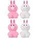 Amosfun 1 Set di Bambini spremere i Giocattoli Playeze Toys Toys Pressure Bunny Coniglio Giocattoli