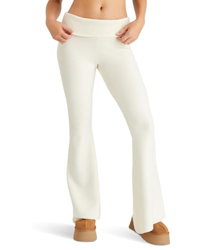 Juicy Couture Fold-Over Waistband Sweater Wide Leg with