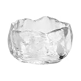 VICASKY Kleine Transparente Glas Teetasse aus Glas mit Rutschfestem Boden...
