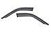 Auto Ventshade (AVS) 95258 Aerovisor Off Road Sidewind Protectors, 2pc Front for 2002-2010 Ford Explorer & Mercury Mountaineer, 2003-2010 Lincoln Aviator