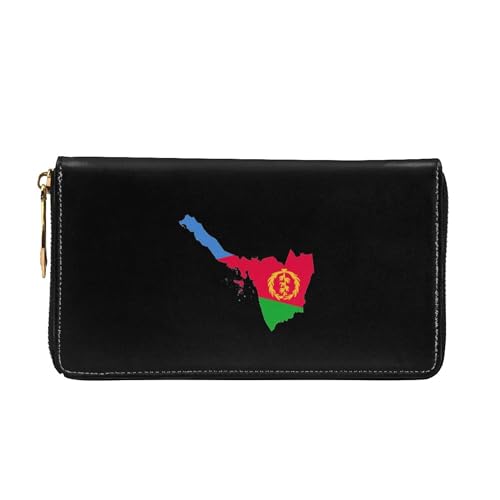 SEAEAGLE eritrean flag map Womens Longer Wallet Card Holder Fashion Long Hand Bag4