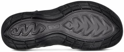 Teva Women's Ascona Cross Strap Sandal, Black, 5.5 | Image 4