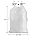 ALL SUPPLIES SHOP Small, Medium 30” X 37” Clear Trash/Wastebasket Liner, 20-30 Gal Garbage Bags, 16 Mic 0.63 Mil Thick Homes/Offices/Bathrooms/Hospitals/Hotels/Gyms, Indoor/Outdoor Use 500 Per, Roll