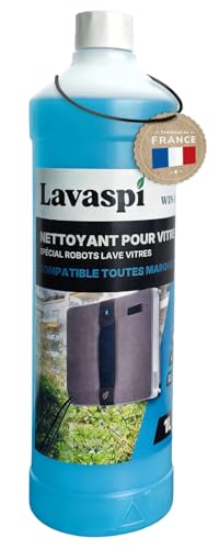 Lavaspi Produit Nettoyant Pour Robot Lave-Vitres, Compatible Toutes Marques - Ultra Concentré - WIN 1505
