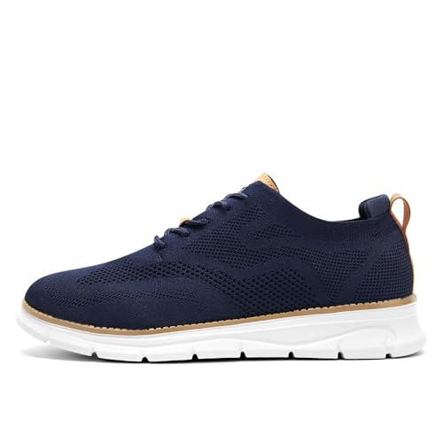 Image of Men's Oxfords Business Shoes Fashion Mesh Casual Dress Walking Sneakers Comfortable Lightweight Soft Sole
