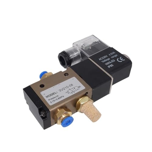 Electrovanne 3V210-08 NC DC24V vanne commande pneumatique air 10mm - 2
