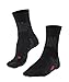 Produktbild FALKE Damen Laufsocken RU True Motion Nevos W So Lyocell Funktionsmaterial antiblasen 1 Paar, Schwarz Black 3008, 41-42