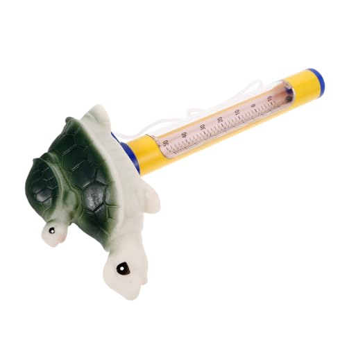 GARIOUANS プール温計フローティング 小型かわいいカメ形状 水温計 正確測定 耐久性 風呂 温泉 魚池対応