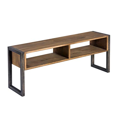 Trobal-Mueble DE TV Alexandra 2 Huecos Color Negro