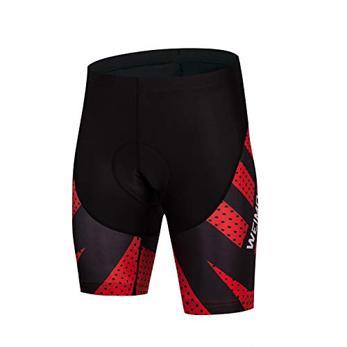 Pantalones cortos para ciclismo para hombre, con almohadilla 5D y transpirable miniatura 1