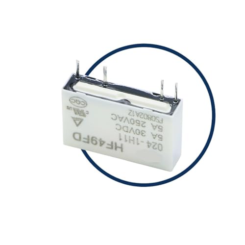 Microrelé subminiatura HF49FD interruptor electromecánico de 4 pines 4