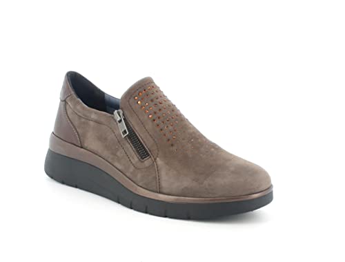 Melluso Sneakers in Pelle Marrone k55417a Nuova