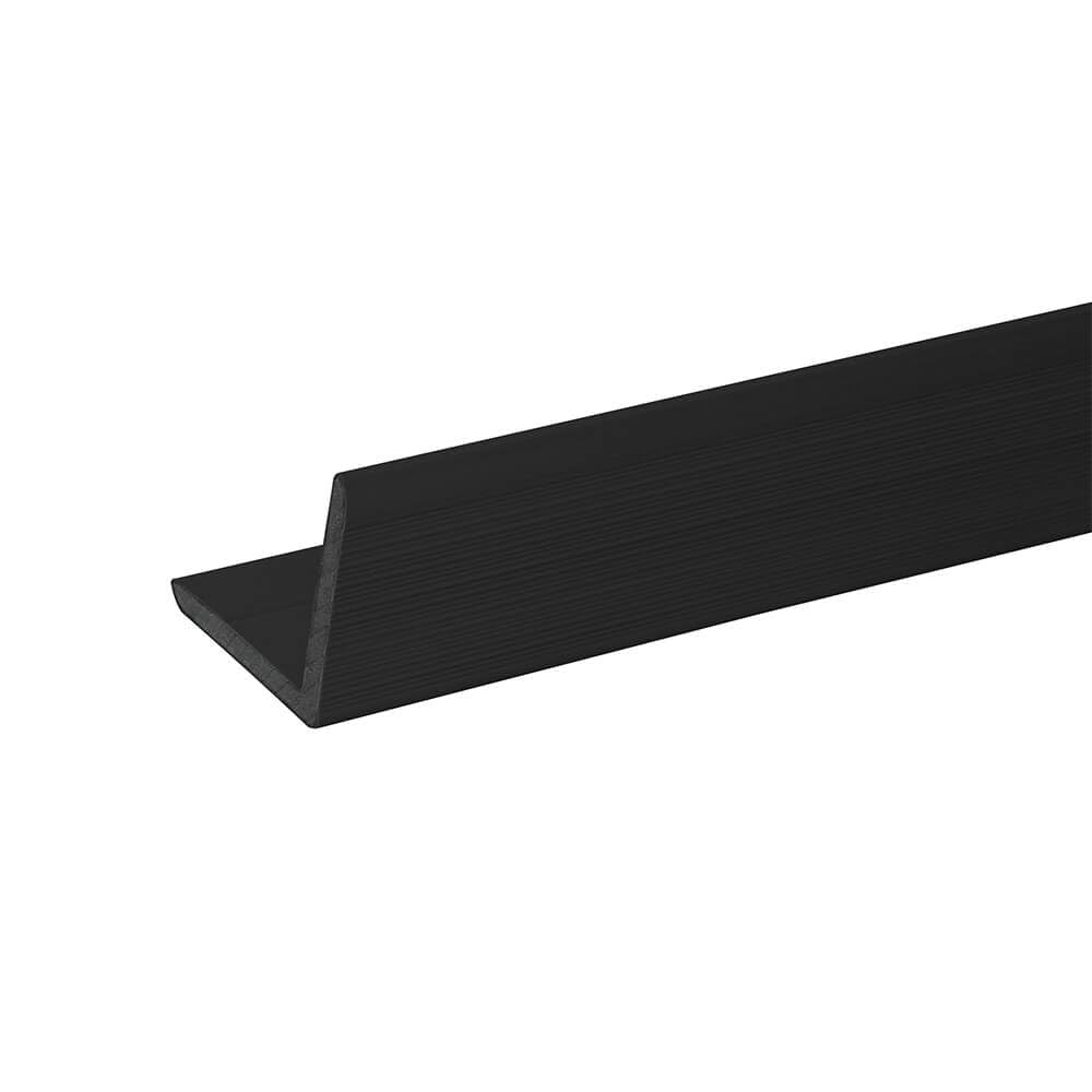 Home Deluxe WPC Abschlussleiste für Fassadenverkleidung VIRO Anthrazit - 10er Set I Abschlussprofil für Fassadenverkleidung außen