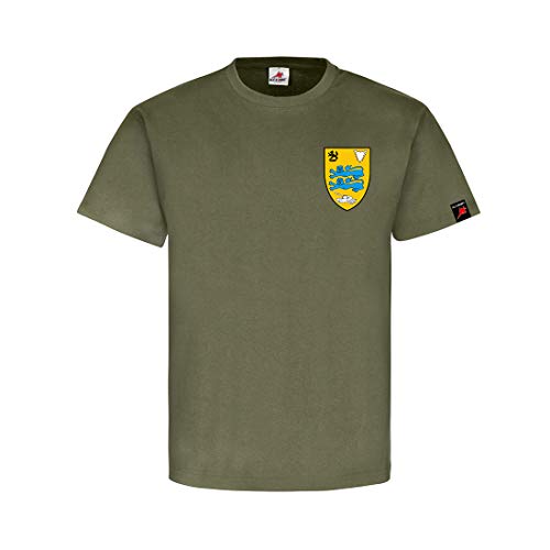 T-shirt souple léopard Bundeswehr Flensburg 164 anti irritation