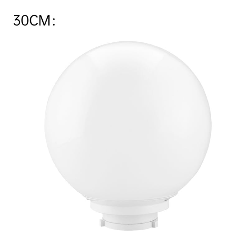 Softbox 30 cm uniwersalny dyfuzor do fotografii Soft Ball Dome do studia – z uchwytem Bowens Mount poprawia jakość zdjęć