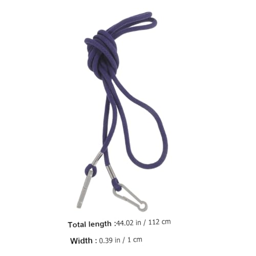 Toddmomy 2pcs Winter Glove Hanger Glove Hanging Buckles Gloves Rope Ski Glove Leash Mitten Safety Clips Kids Mitten Rope Childrens Gloves Kids Mittens Rope Nylon Toddler Neck Strap Non-slip - Image 2