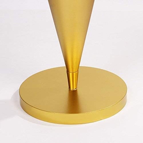 Support de rangement du support de bâton de marche robuste en métal jaune