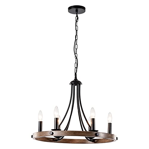 Shingjiao 6202109-6A Farmhouse Chandeliers thumb #3