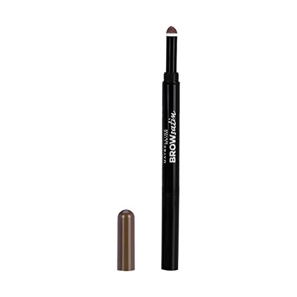Maybelline Brow Define and Fill Duo 2-in-1 Defining Pencil with Filling Powder, Soft Brown, 0.021 Ounce