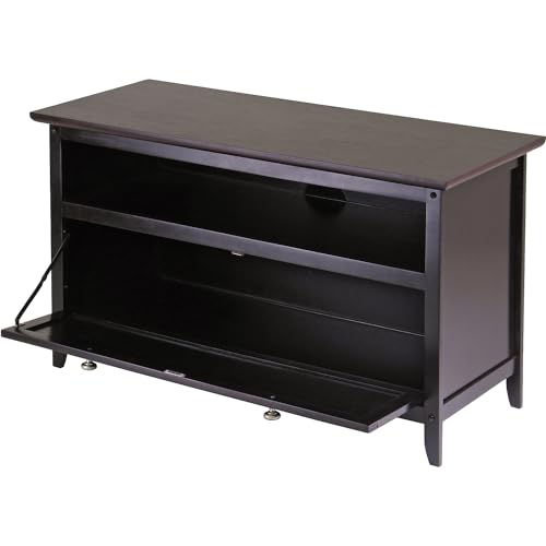 Winsome 92136 Zuri Wood Tv Stand, Dark Espresso thumb #1