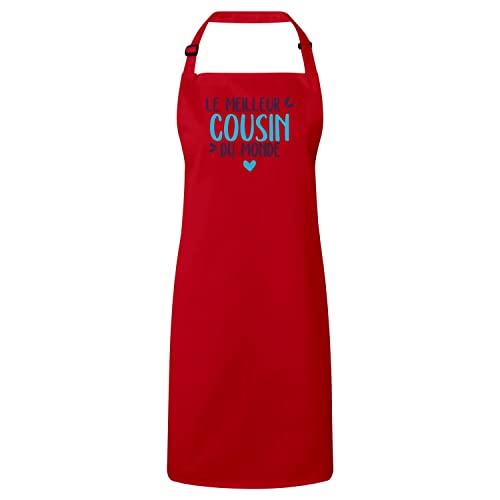 Tablier cuisine premium anti-tache | Cadeau cousin famille