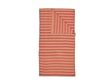 Pip Studio Bonsoir Stripe Tagesdecke gestrickt Throw orange 130x170 (1Stück)