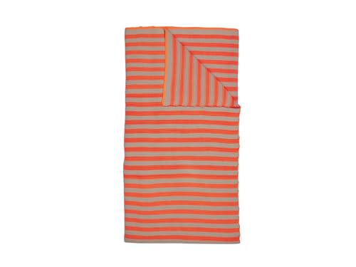 Pip Studio Bonsoir Stripe Tagesdecke gestrickt Throw orange 130x170 (1Stück)