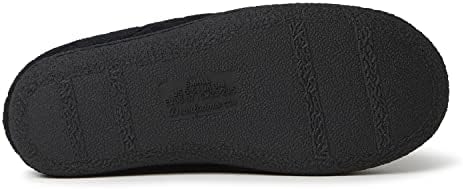 Dearfoams womens Leslie Quilted Terry Clog Slipper, Black Multi, X-Large Wide US | Image 6