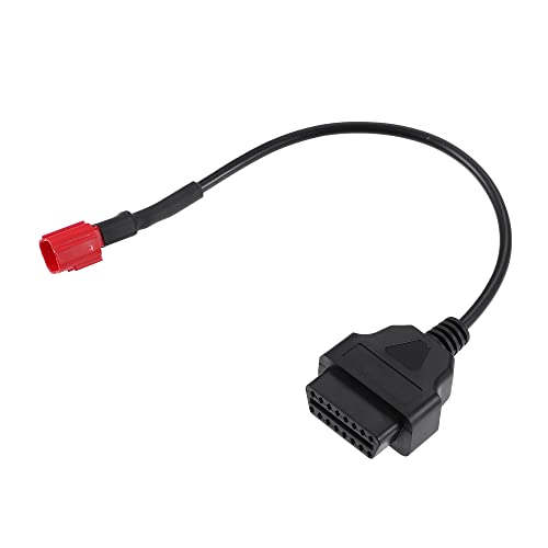 Adaptador OBD2 de 6 pines soluciona la lectura de fallos en Honda Yamaha y Harley