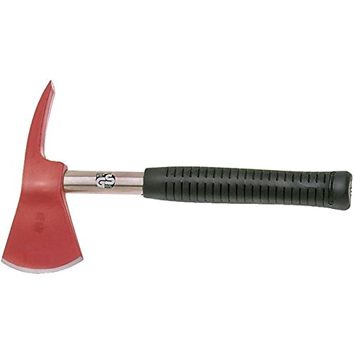 Preisvergleich Produktbild Peddinghaus 5266050000 Feuerwehrbeil 1000g mit Stahlrohrstiel, Silber / rot / schwarz, 45x15x5 cm