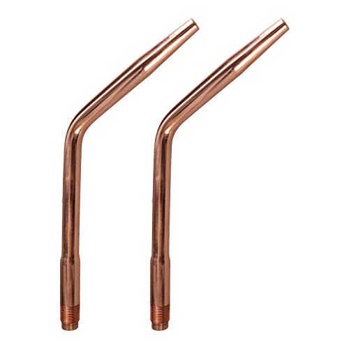 AB Tools Type 5 Swaged Welding Brazing Nozzle No.13 Tip 5.0mm Oxy Acetylene 2 Pack