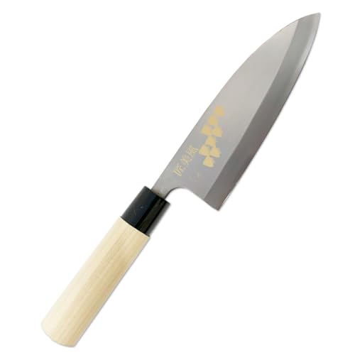 光秀 出刃包丁 木製ハンドル 27cm