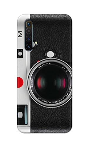 Image of Printed Hard Back Cover Case for Realme X3 | X3 SuperZoom | Realme X50 5G Back Cover (Vintage Camera) -1302