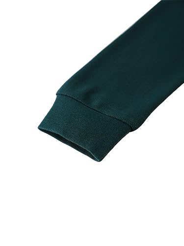 Smith's American Boys' L/S Polo Shirt - Hunter Green, 6-72