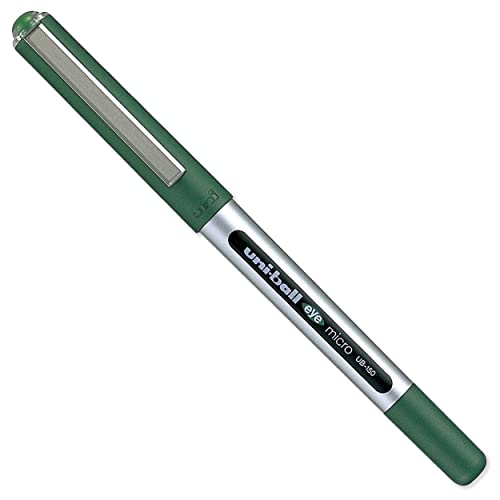 Uni-Ball Eye Micro Ub-150 Gel Ink Pen - 0.5 Mm - Pack Of 6 - Green Ink #TOP1