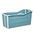 Produktbild Sdyy Folding Badewannen Haushalt Folding Wannenfaltwand Erwachsene Badewanne Faltbare Erwachsener Badewanne Baby-Swimmingpool Große Badewanne Tragbare Falten-Badebottich, 2 Farben