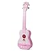 ASTOTSELL Enfants Guitare Jouet Musical Instrument Ukulélé, Enfants Jouet Guitare 4 Cordes Rime Développement Instrument de Musique Jouet Éducatif pour Les Tout-Petits Garçons et Filles (Rose)
