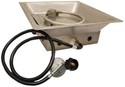 Hiland Premium Series Fire Pit: What Makes It a Must-Have This Season? 6 Hiland Complete Fire Pit Burner GSF-PC, Fitted, Stainless Steel