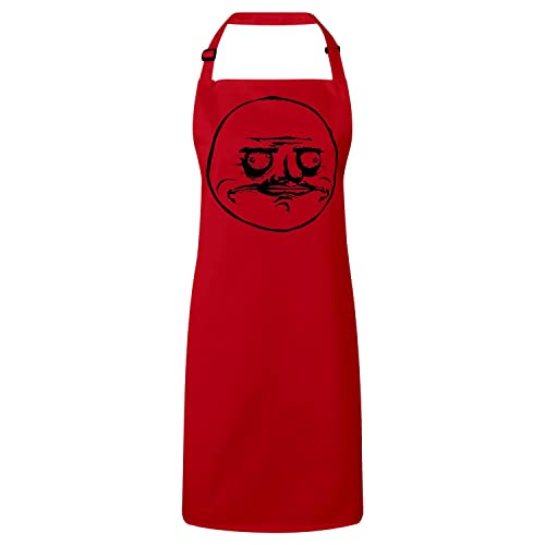 Tablier cuisine rouge fun pour animer vos barbecues et soirées raclette en famille