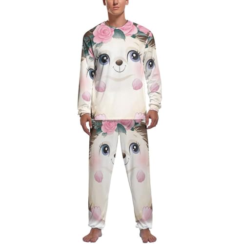 Pyjama homme haut et bas de pyjama respirant vêtement de nuit confort