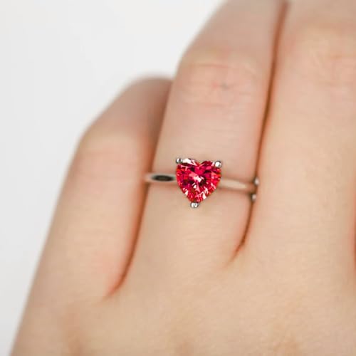 Image of Zarkan 925 Hallmark sterling silver Heart Ring