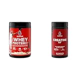 Six Star Elite 100% Whey Protein Plus Vanilla Cream 1.8lbs & Creatine Pills X3 Creatine Capsules Muscle Builder for Men Women