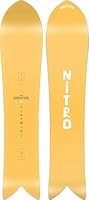 Nitro Herren Snowboard FINTWIN Board ´25, Quiver Series, Swallowtail, Cam Out Camber, Backcounty, Mid Wide Tapered