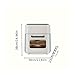 3.96gal Large Capacity Air Fryer, Smart Electric Oven, All-in-One, Smoke-Free for French Fries & More(White)