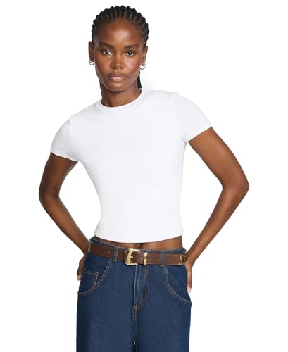 Steve Madden Women's Hailey 2 for 1 Pant Belt 6